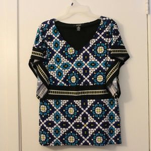 Flowery and colorful shirt